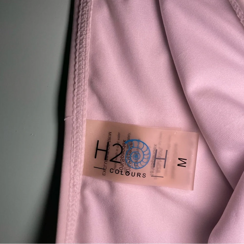 H2OH White Bikini Bottom with Side Ties